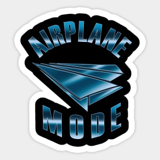 Airplane Mode - Polar Sticker